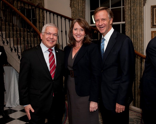 2/11/2013 Governor Bill Haslam and First Lady Crissy Haslam host a reception for Consul Generals and Tennessee International Reps. at the Governor's residence